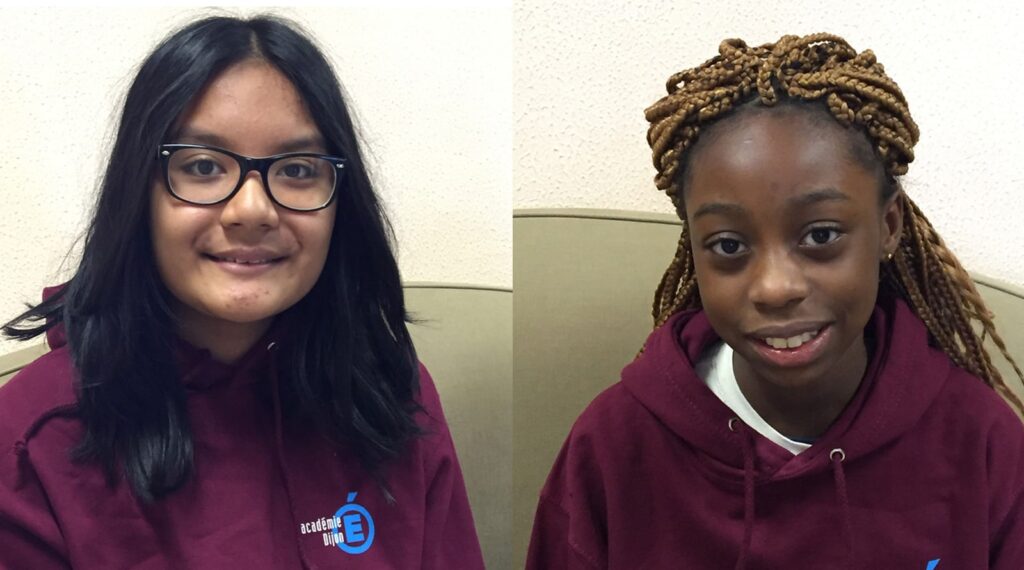 Divine et Julia, ambassadrices du sport à Dijon