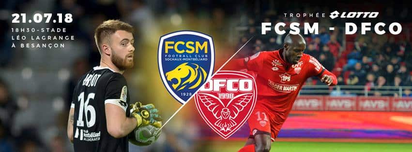 Football : Trophée LOTTO Match FCSM – DFCO samedi 21 juillet