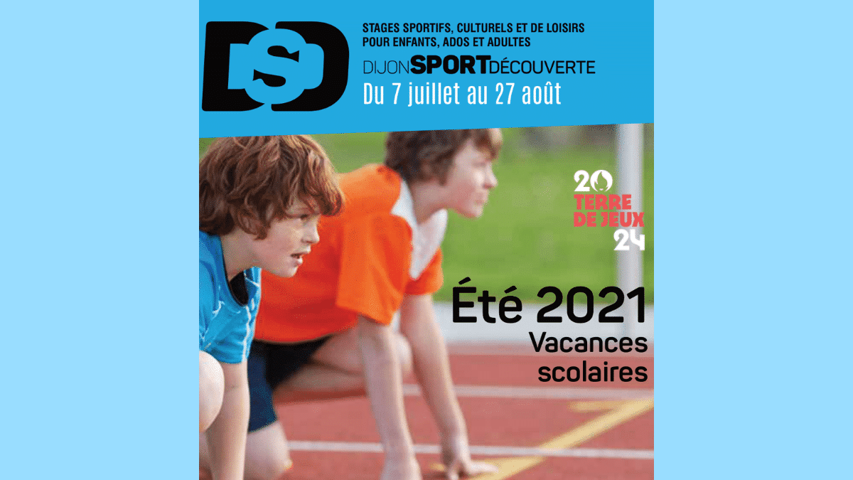 Dijon Sport Découverte – Du 7 juillet au 27 août 2021