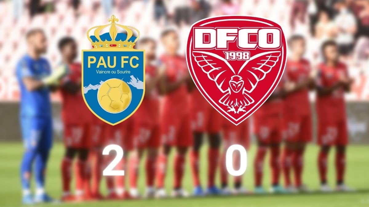 Ligue 2 J6 - Pau FC-DFCO-Toulouse : défaite du DFCO (2-0)