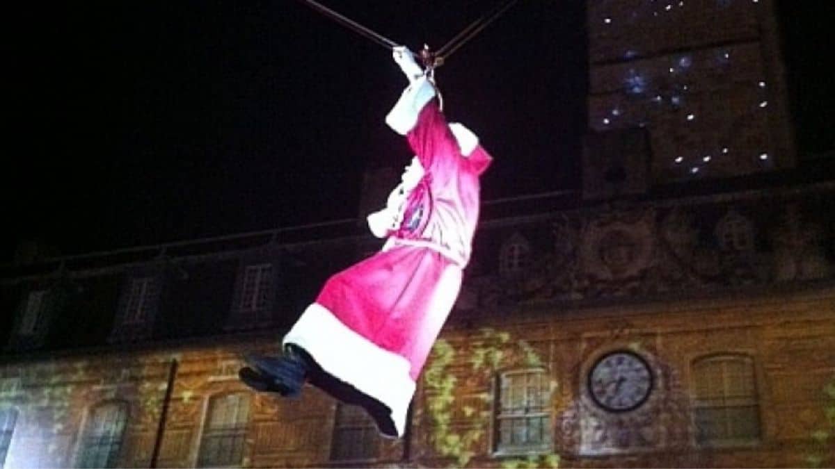 Le Père Noël descendra du haut de la tour Philippe Le Bon ce vendredi 24 décembre !
