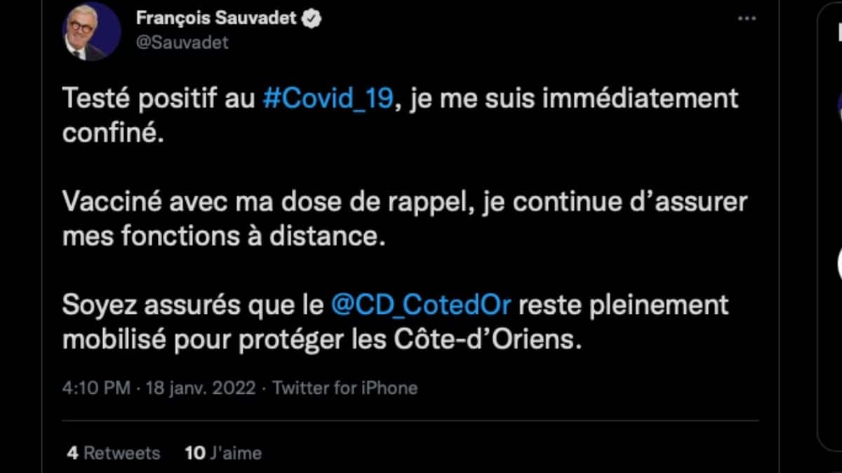 François Sauvadet positif au Covid-19