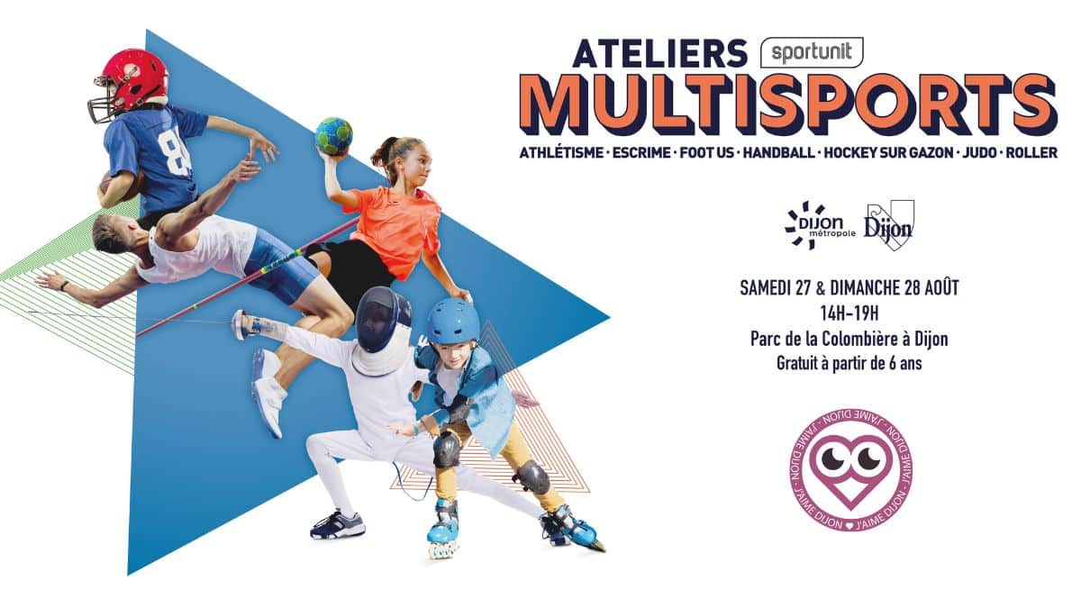 Les ateliers multisports Sportunit de la rentrée 2022