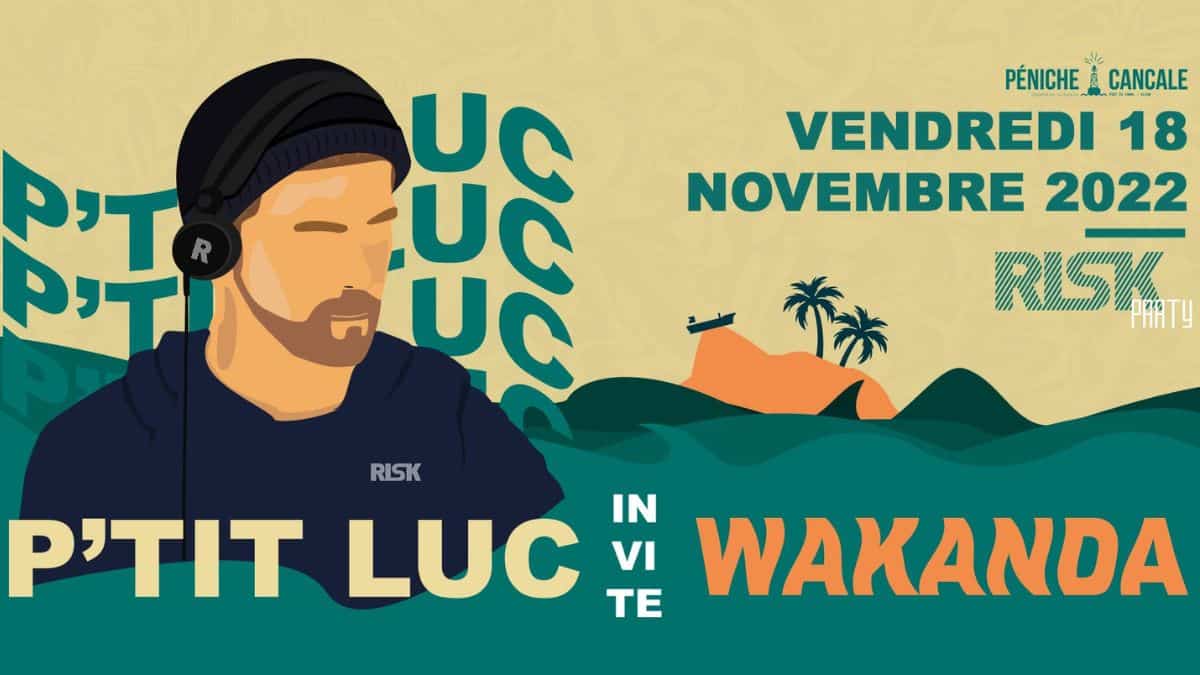 DJ set P'tit Luc et Wakanda à la Péniche Cancale de Dijon