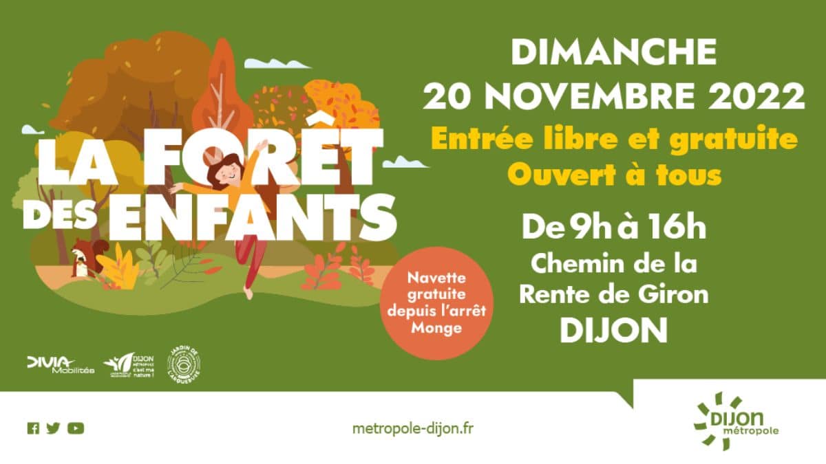 Forêt des enfants, un événement par Dijon Métropole