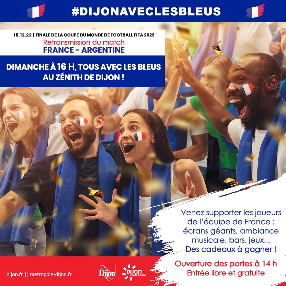 Finale de la Coupe du monde au Zénith de Dijon