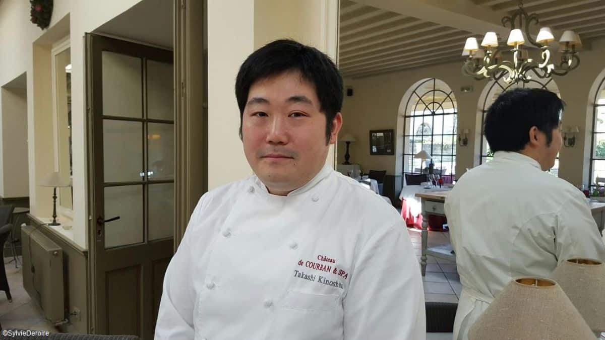 Le chef Takashi Kinoshita intègre les cuisines du château de Cîteaux en tant que chef exécutif.