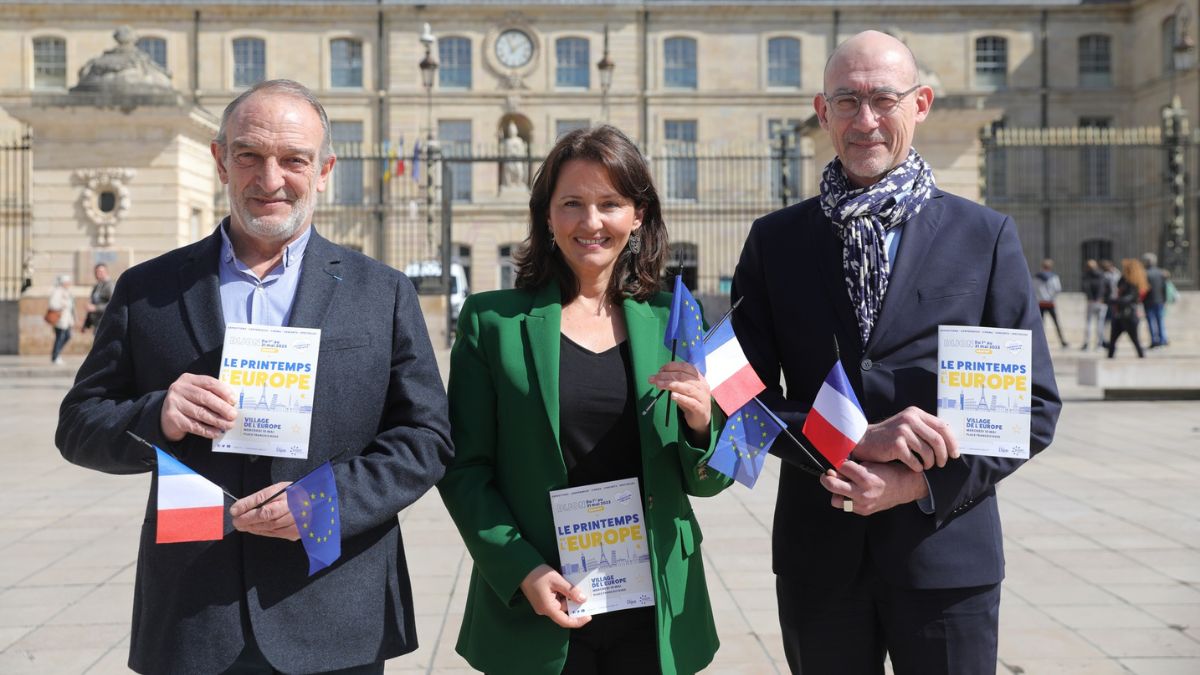 Le Printemps de l'Europe commence en mai à Dijon. Sladana Zivkovic a présenté le programme autour d'un café.