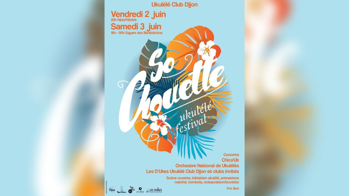 C'est la première édition du So Chouette Ukulélé Festival à Dijon