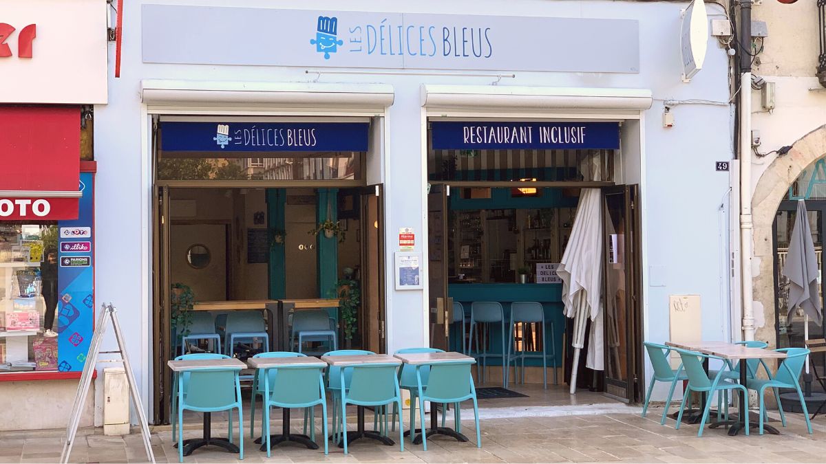 Les Délices Bleus, un restaurant inclusif à Dijon