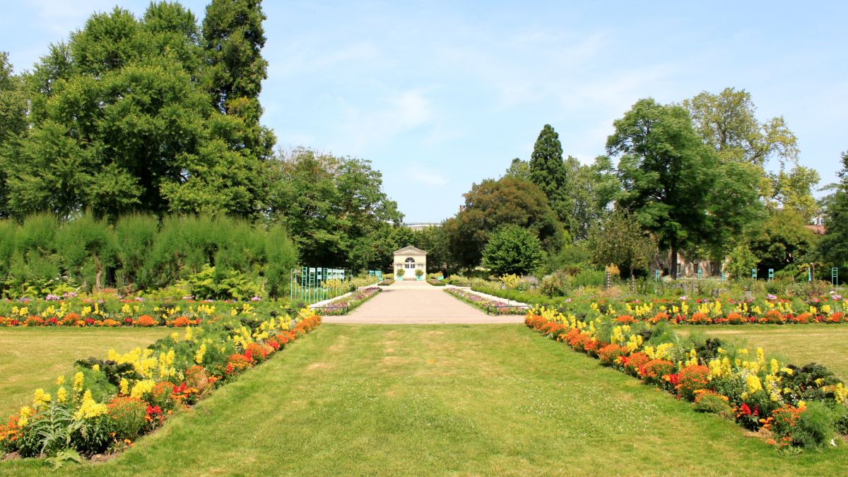 Le jardin de l'Arquebuse à Dijon