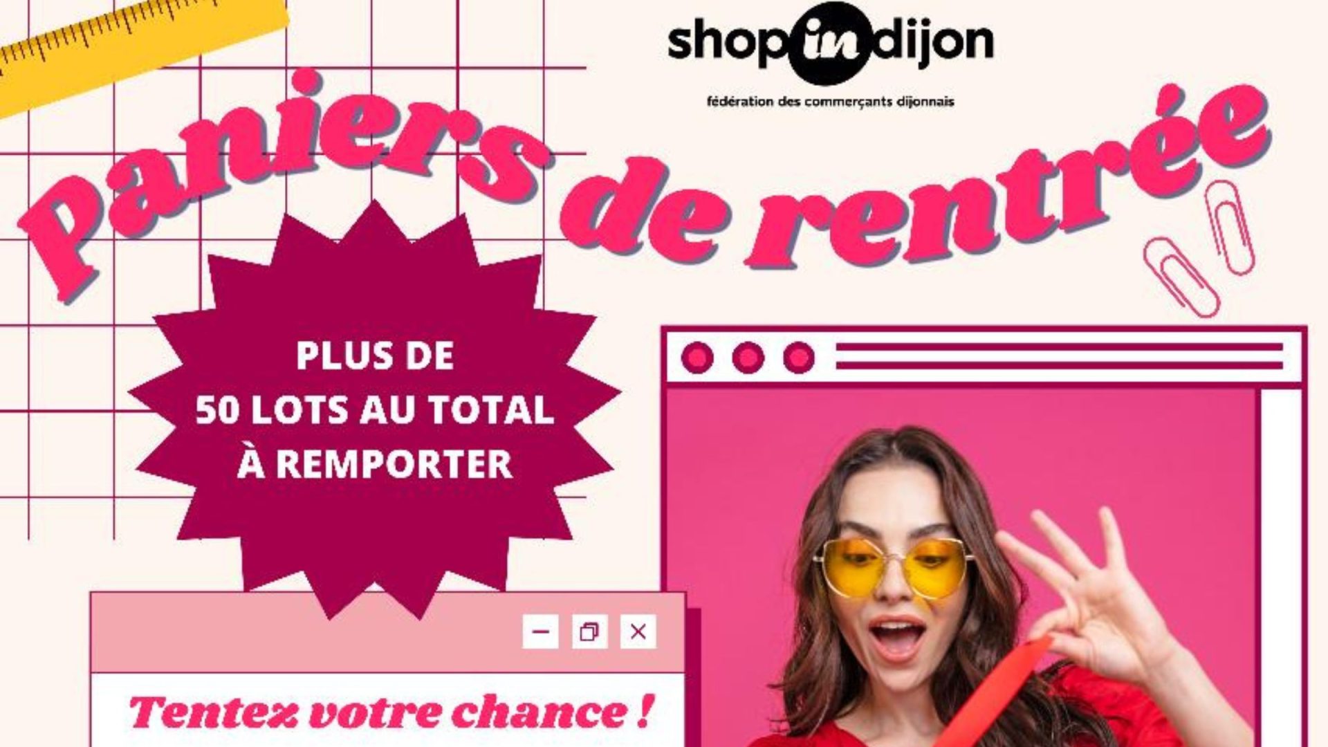 Shop In Dijon offre des paniers de rentrée 2023