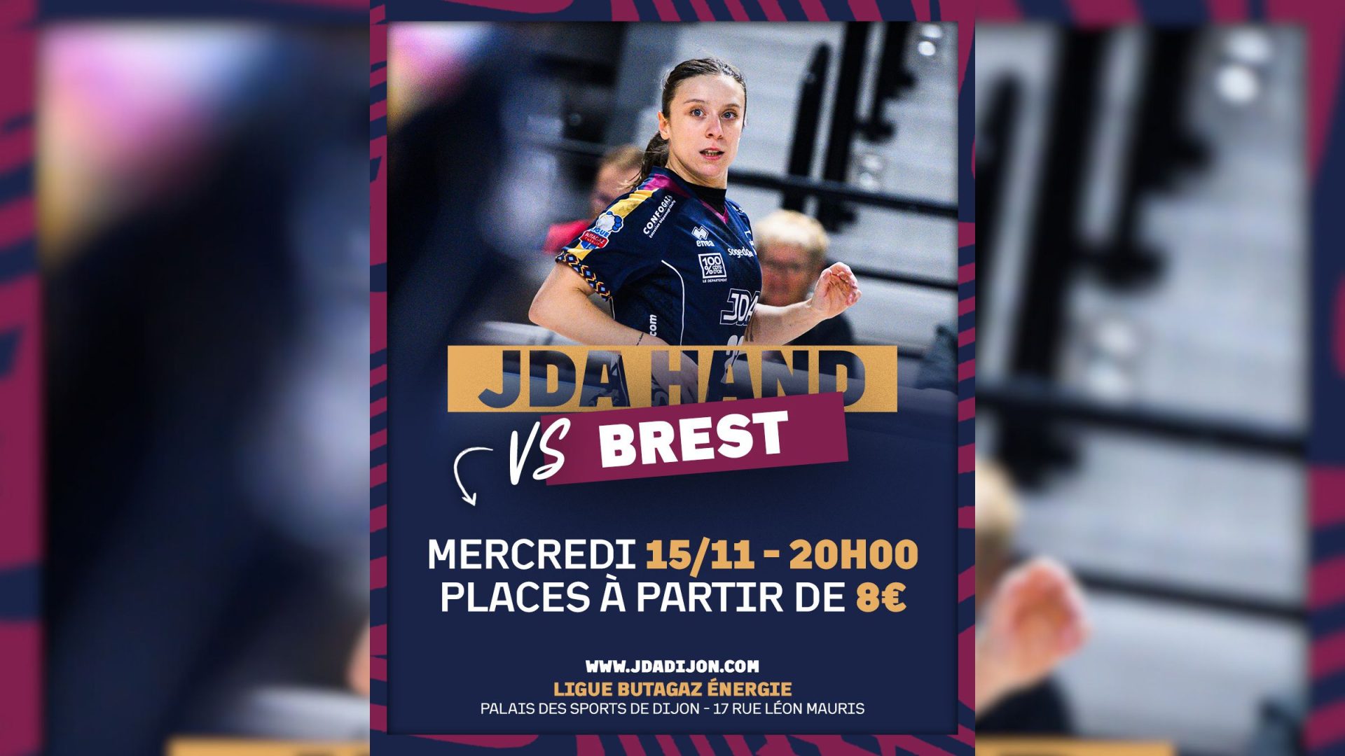 JDA Dijon Handball-Brest : choc face aux vice-championnes de France