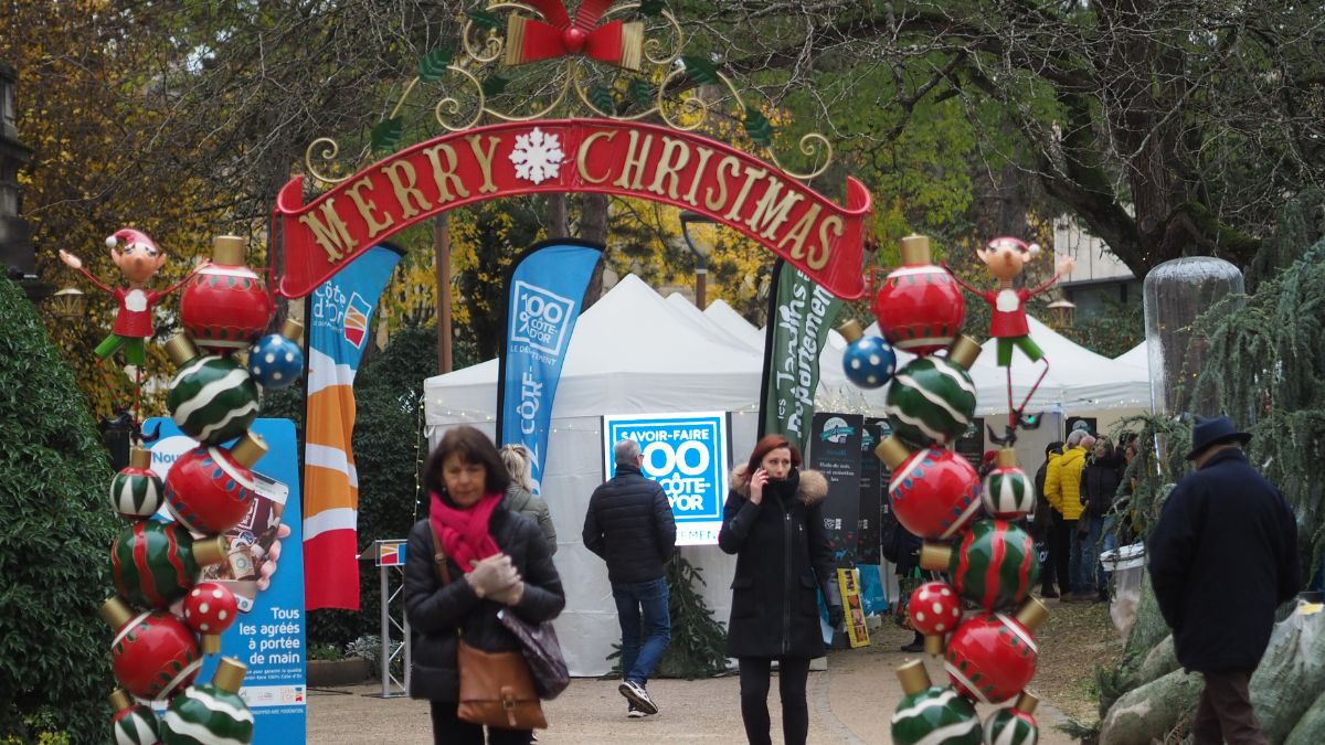 Les 1er et 2 décembre prochains, rendez-vous au Marché de Noël 100% Côte-d'Or dans les Jardins du Département.