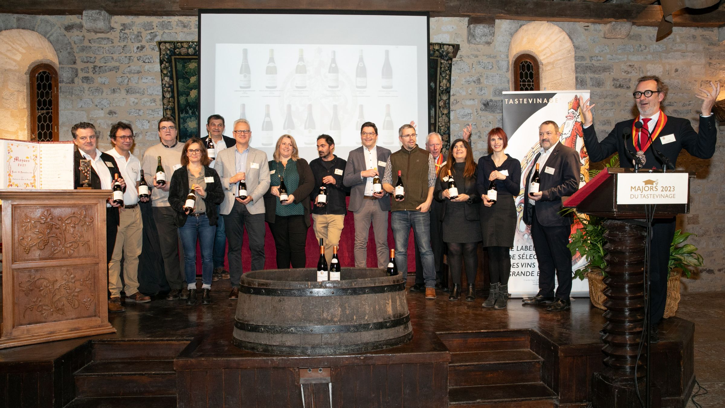 13 vins récompensés lors de l’édition 2023 des Majors du Tastevinage