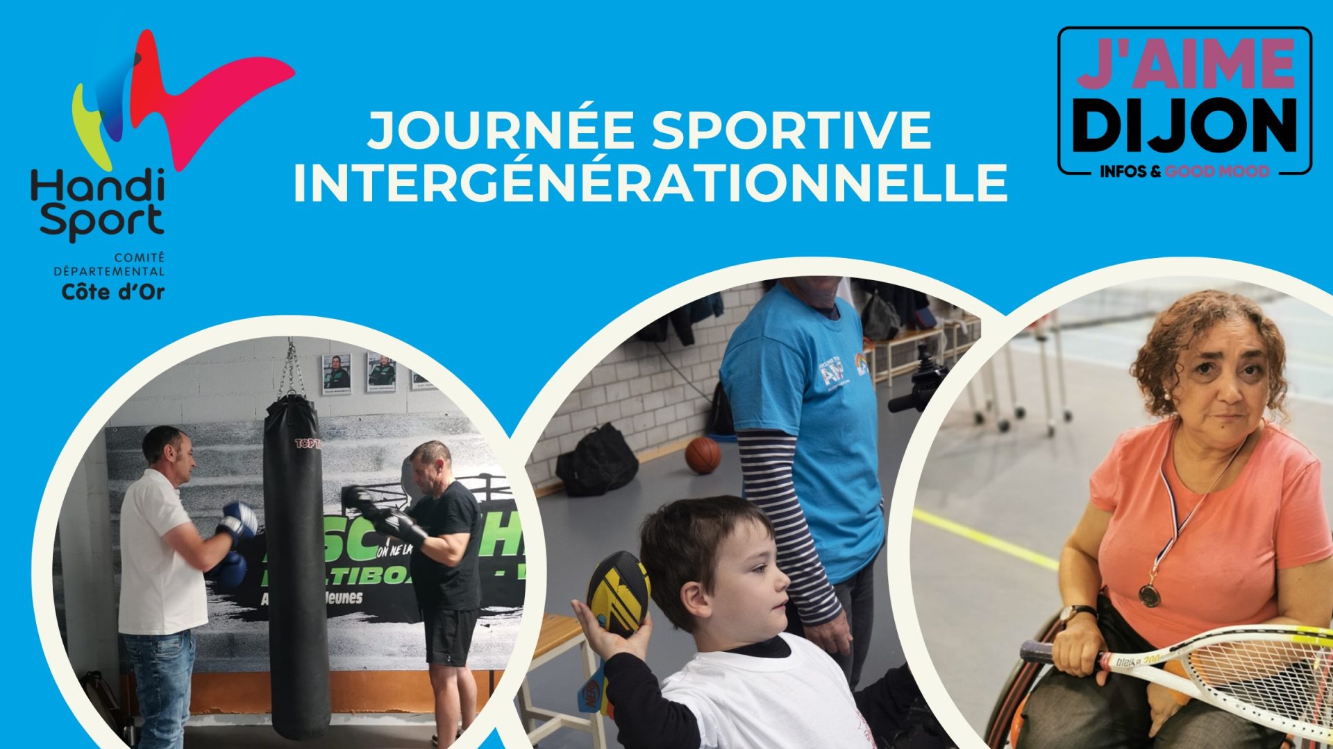 Première Journée Handisport Intergénérationnelle à Dijon