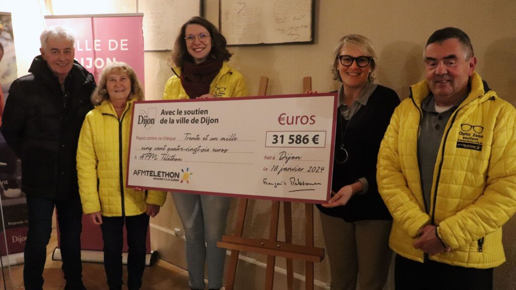 Téléthon 2023 : 31.586 euros collectés à Dijon