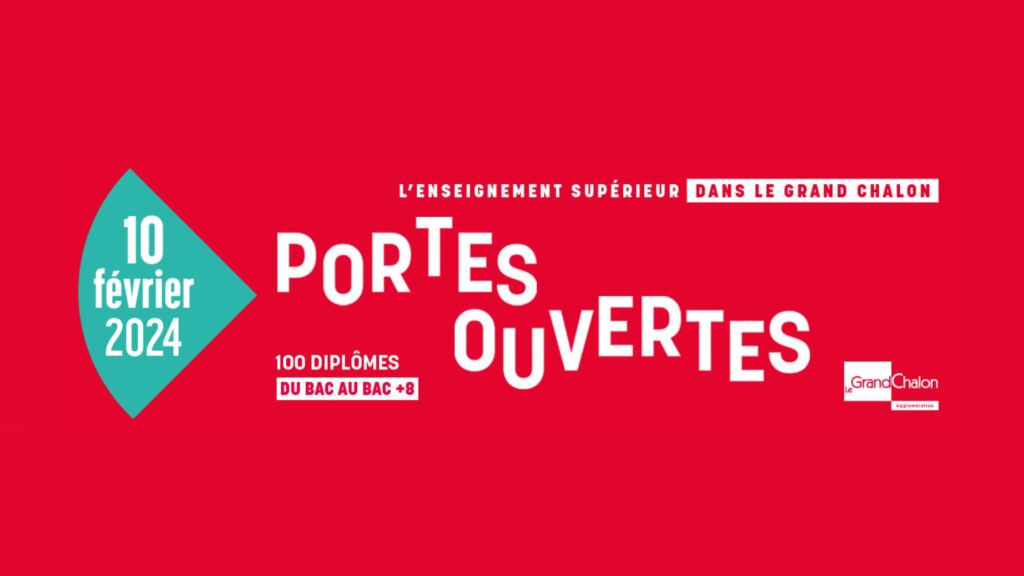 Grand Chalon : Journées Portes Ouvertes de l’enseignement supérieur