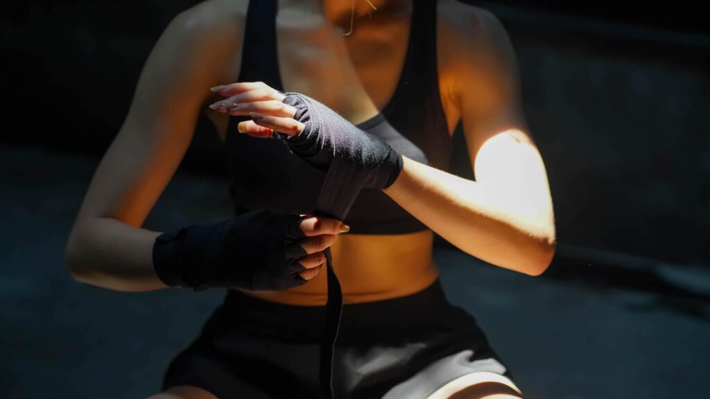 Maïlys Gangloff, boxeuse dijonnaise, en quête de dons pour le mondial.