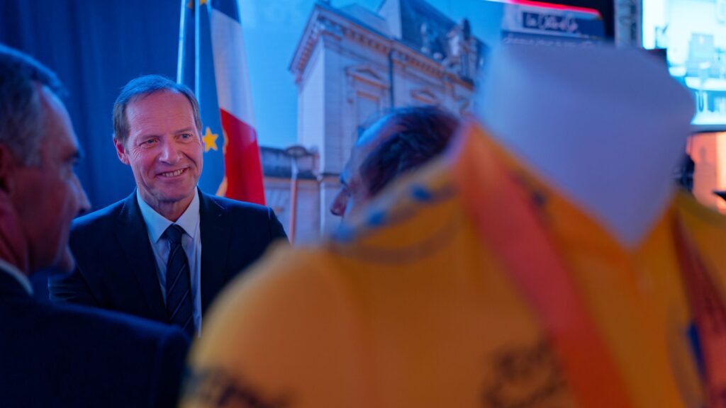 Christian Prudhomme présent aux vœux du département