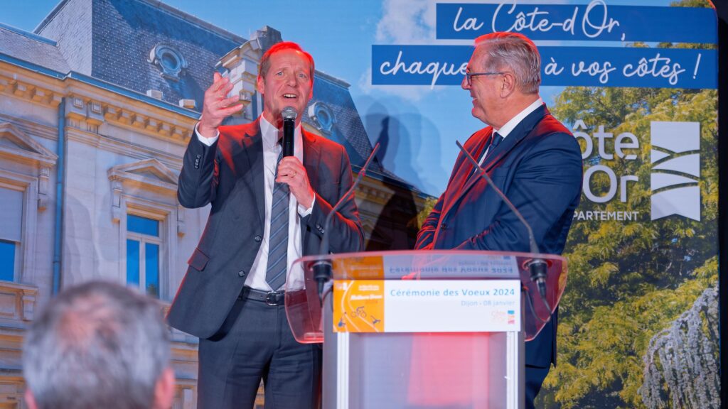 Christian Prudhomme présent aux vœux du département