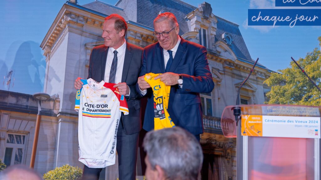 Christian Prudhomme présent aux vœux du département