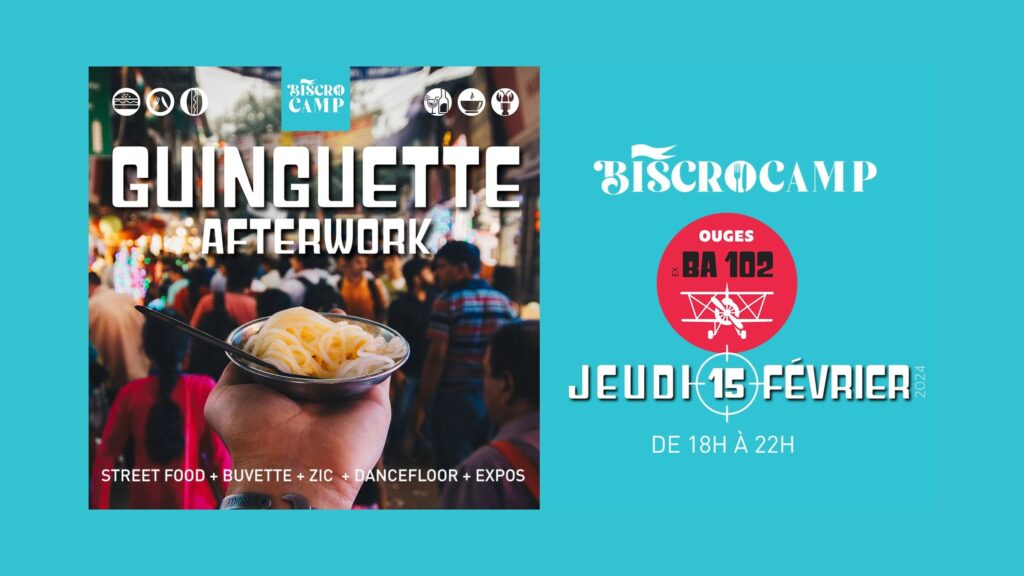 Le Biscrocamp organise sa première Guinguette After Work à la BA 102