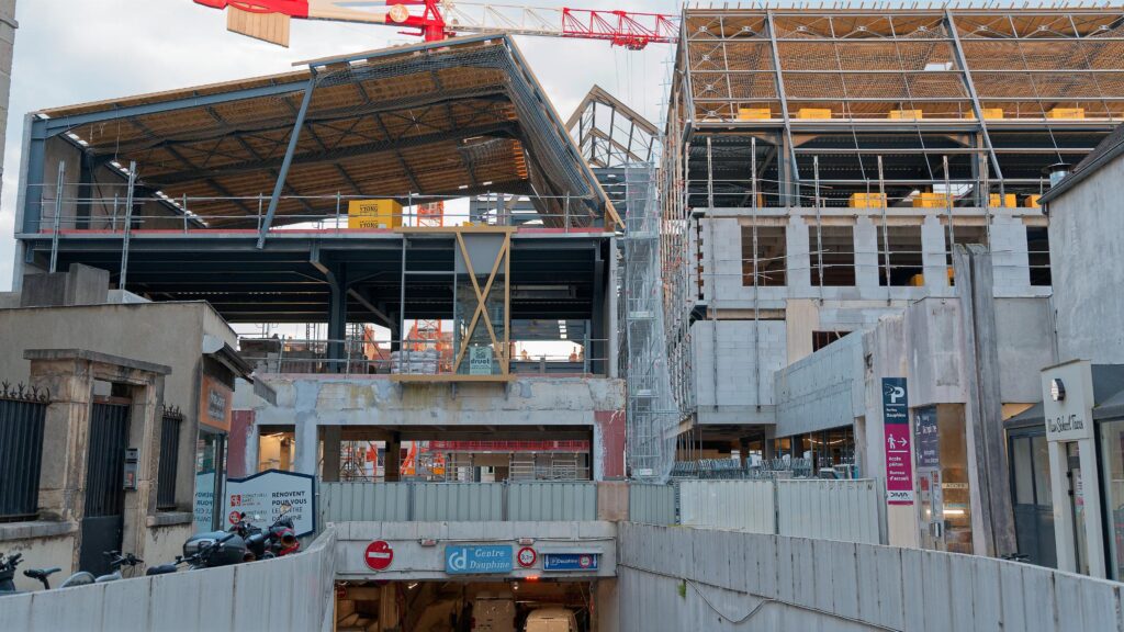 Centre Dauphine Dijon : point sur l'avancée des travaux.