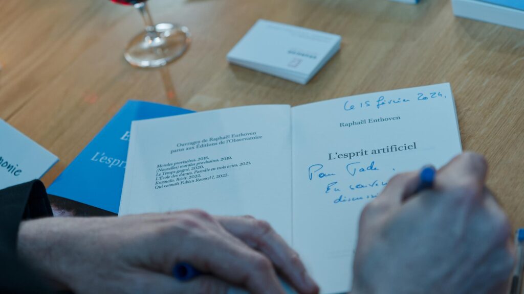 Raphaël Enthoven à la 1ère Masterclass Décideur - Caisse d’Épargne BFC