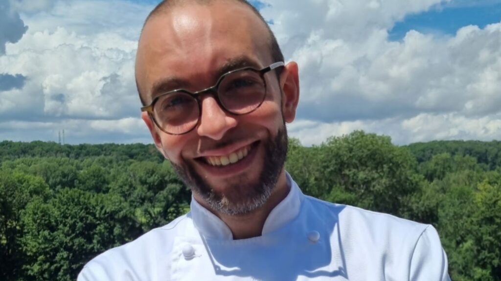 Maxime Lesobre est le nouveau chef de cuisine du Château de Courban