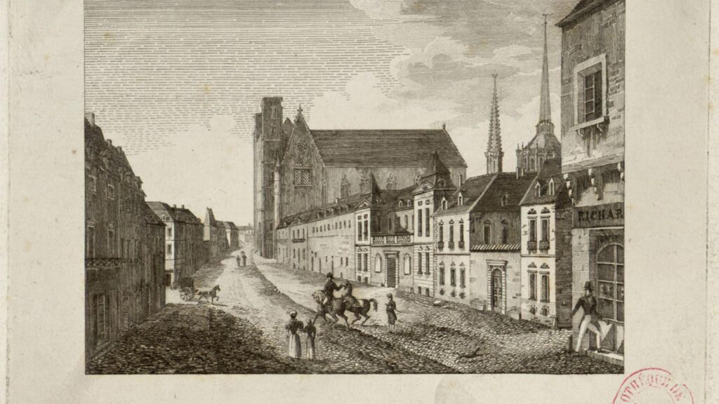 Dijon à travers le temps - La place Bossuet