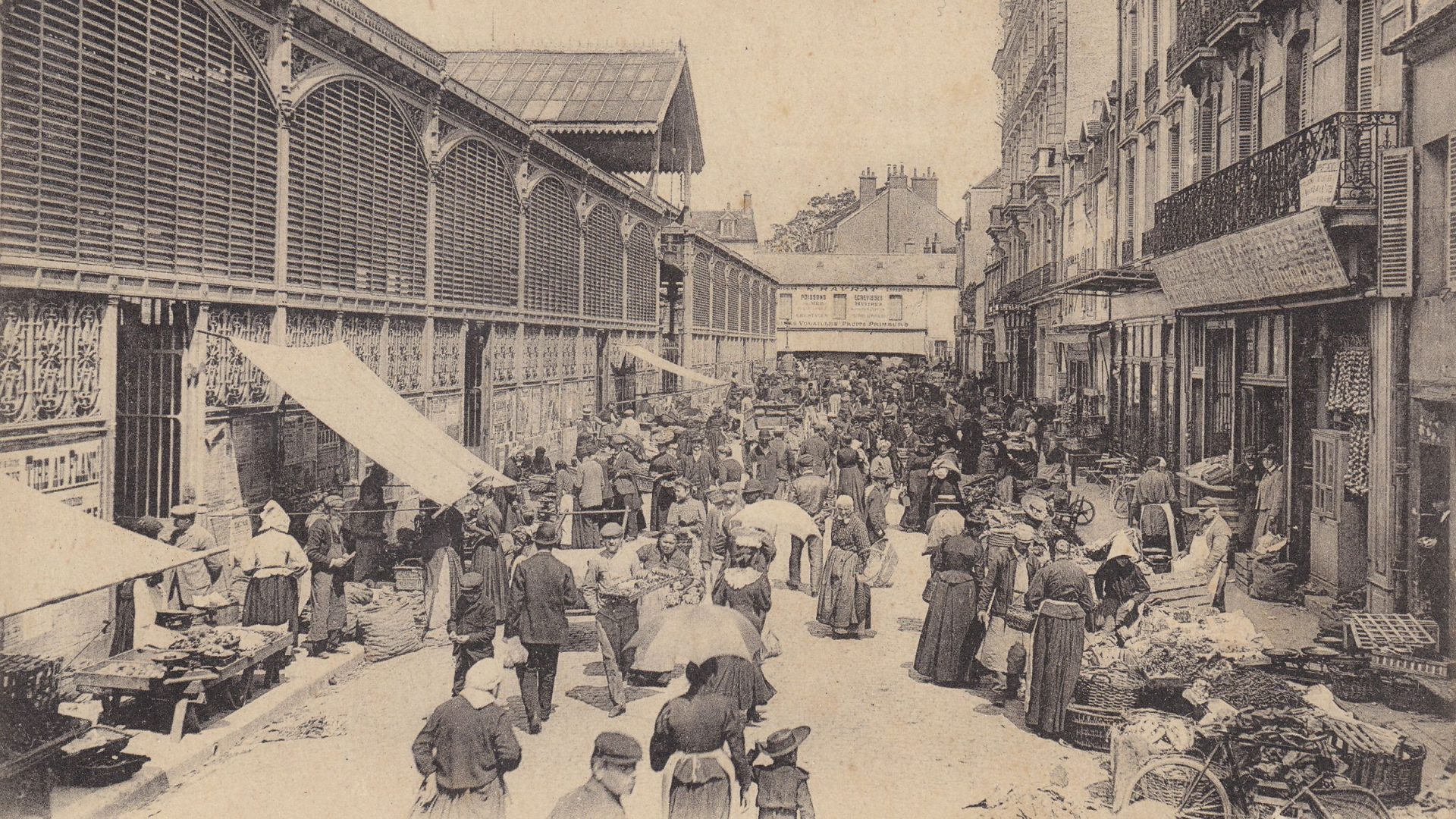 Dijon à travers le temps - Les Halles de Dijon