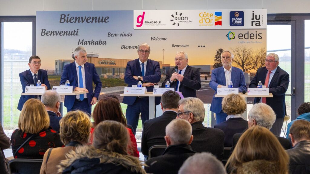 L'aéroport Dole-Jura, un partenariat historique pour un nouvel envol