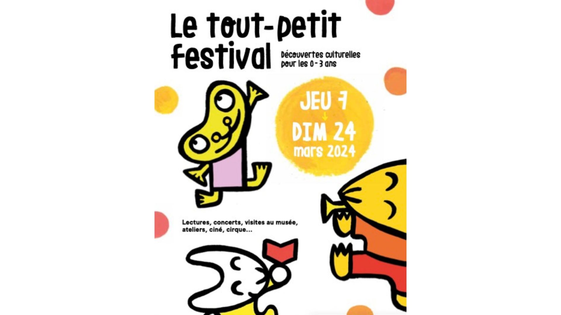 Le Tout-Petit Festival 2024 : un monde artistique pour les 0-3 ans à Dijon