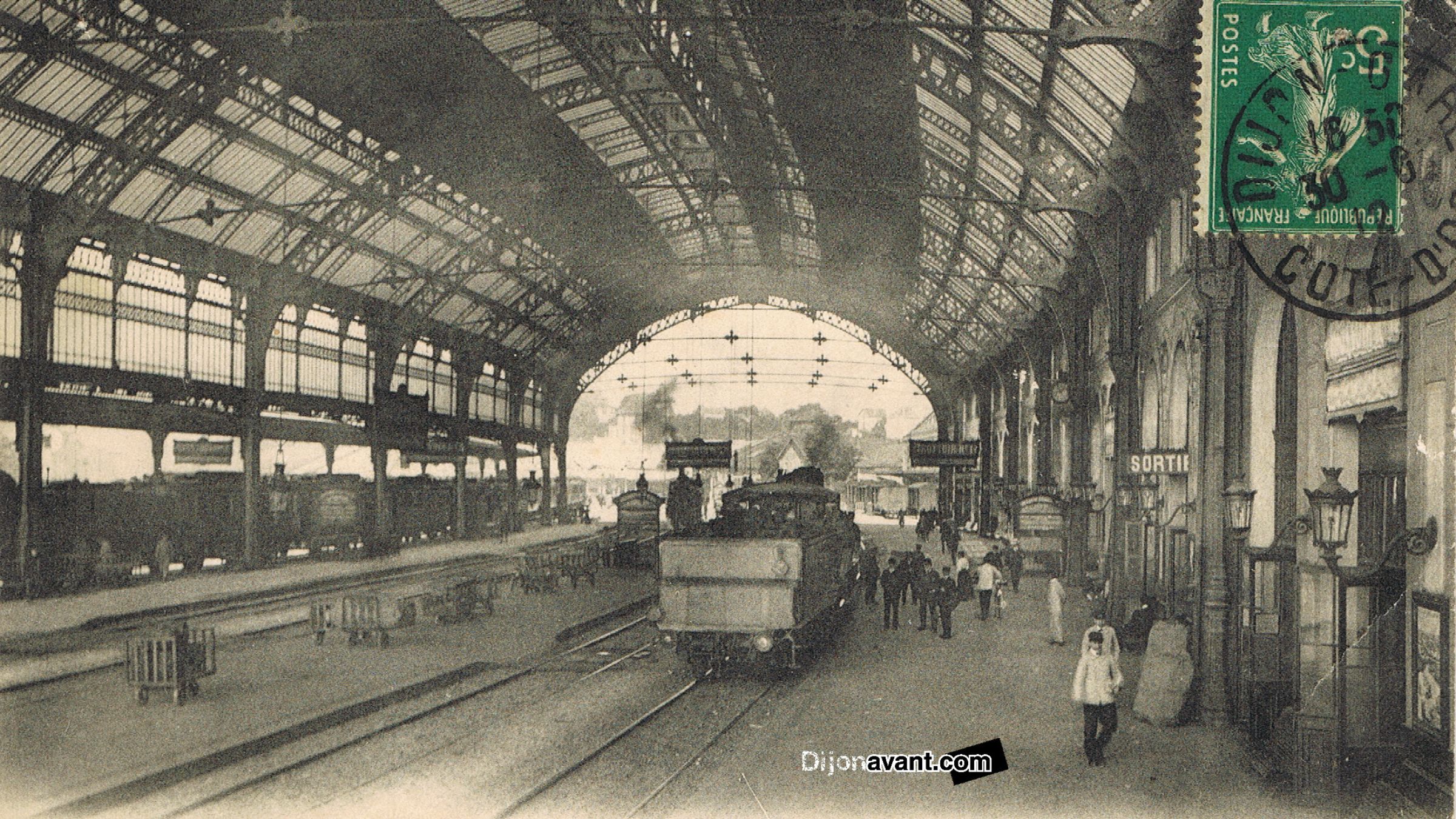 Dijon à travers le temps – La gare Dijon-Ville