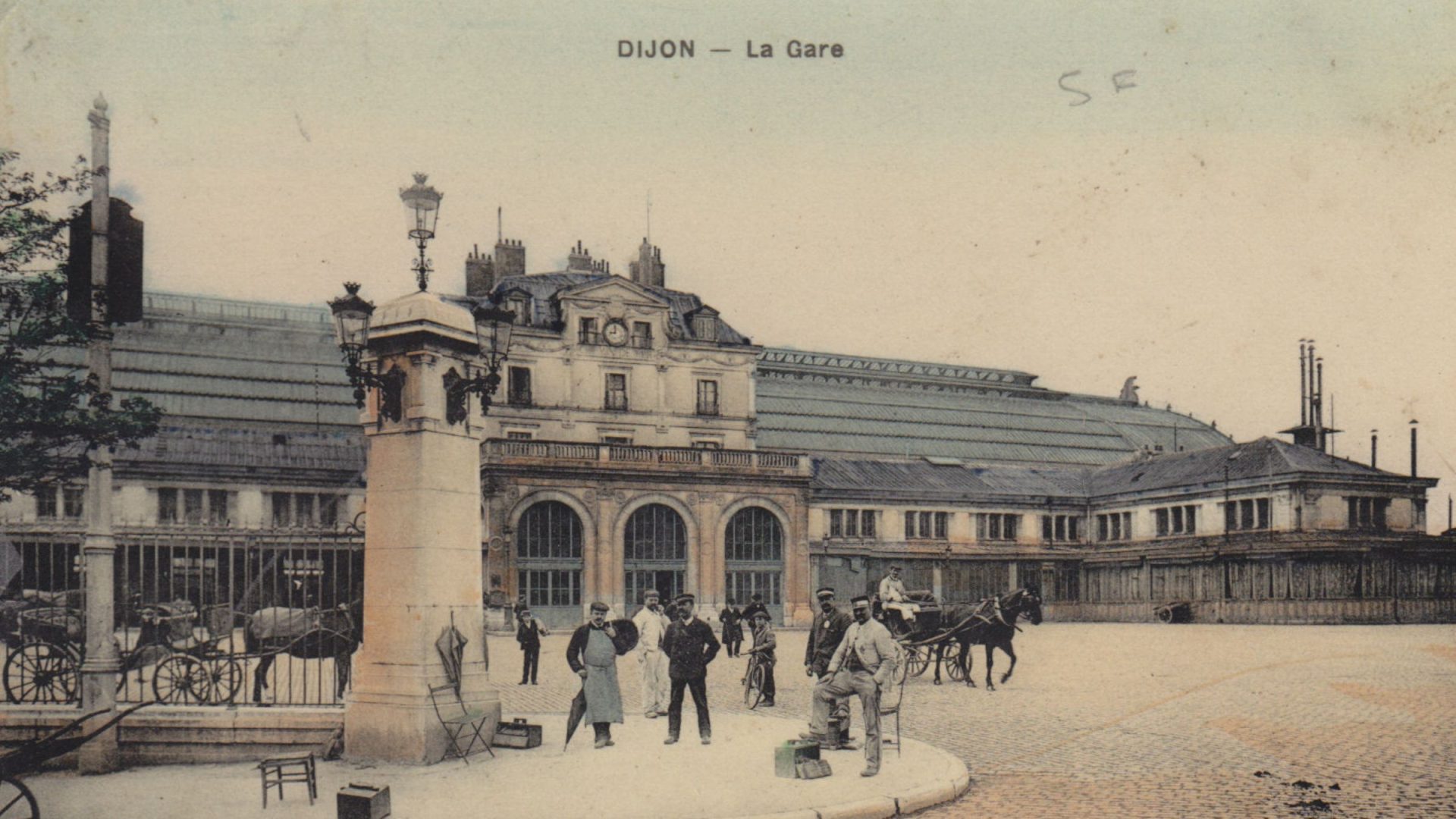 Dijon à travers le temps - La gare Dijon-Ville