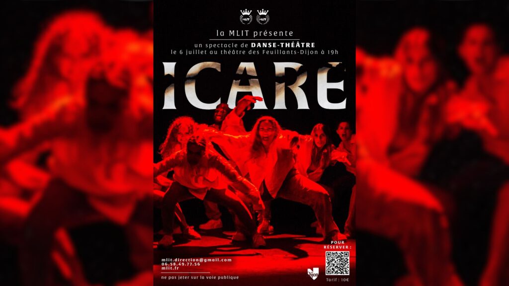 "Icare", la pièce chorégraphique de la MLIT à Dijon le 6 juillet