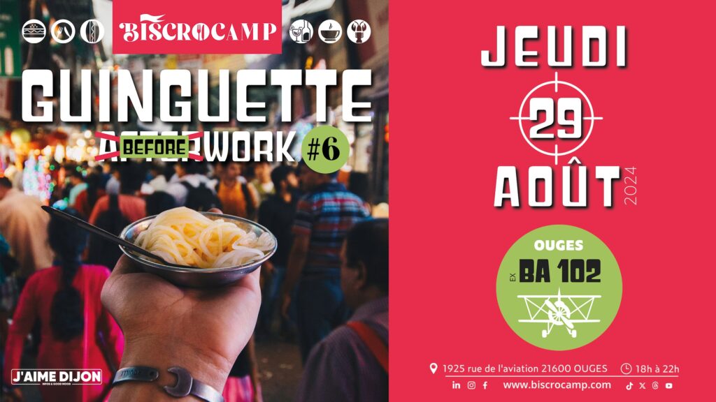 Une Guinguette pour fêter la rentrée avec le Biscrocamp à la BA 102