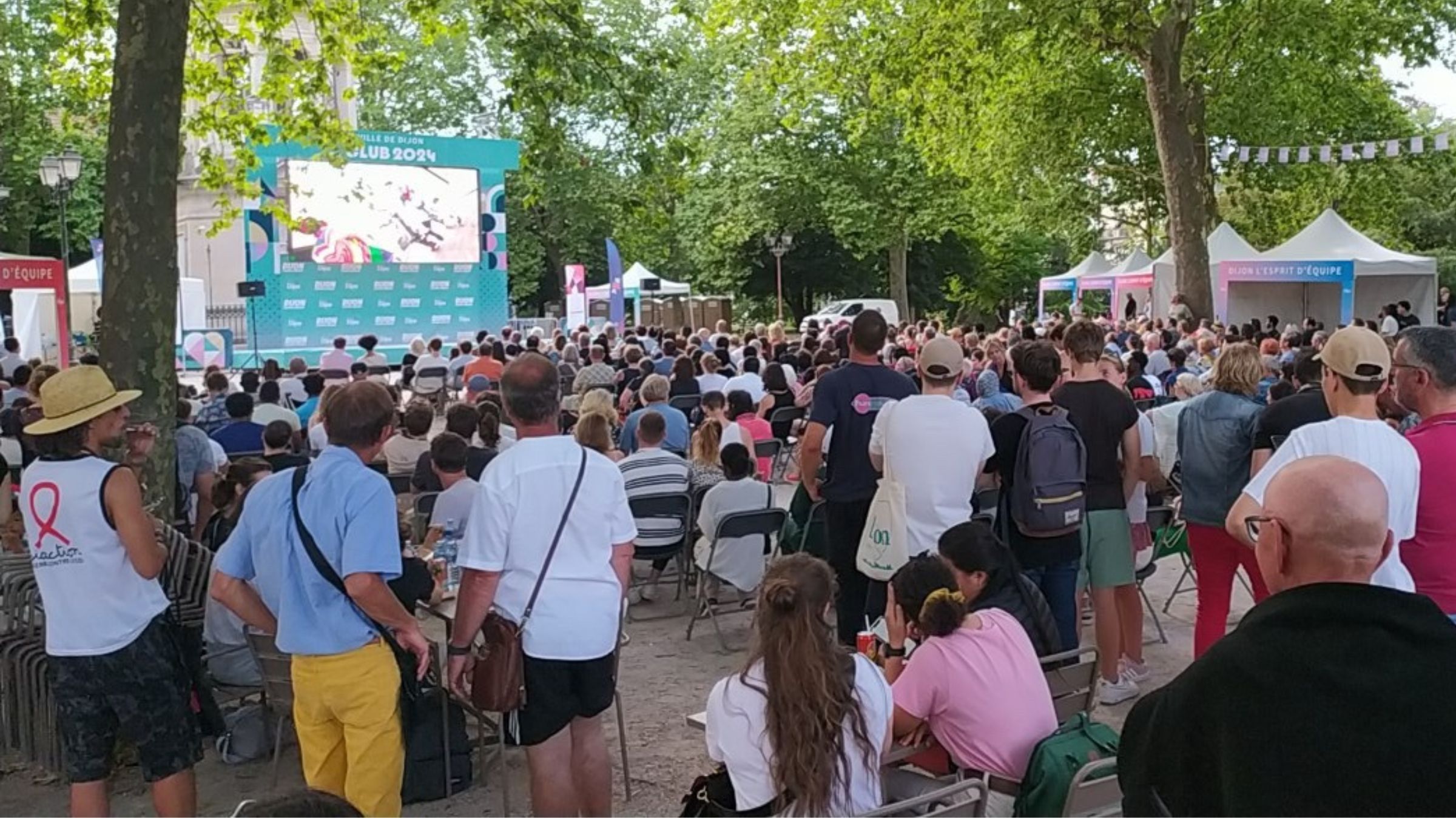 Le programme olympique du 11 août à la fan zone du Jardin Darcy