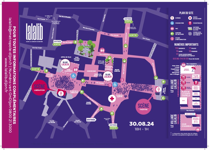 Lalalib 2024. Comment circuler à Dijon et assister au concert de rentrée ?