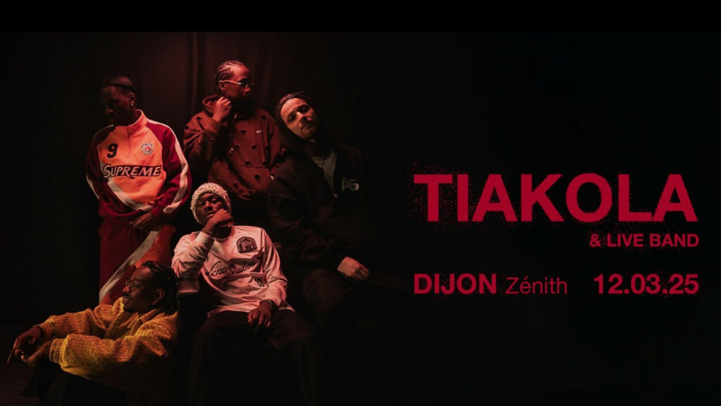 Tiakola en concert au Zénith de Dijon