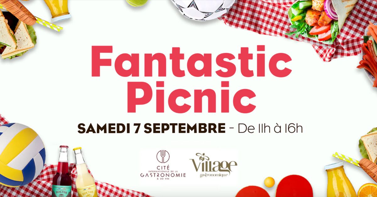 Votre Fantastic Picnic réalisé par le chef dijonnais Florent Colombo