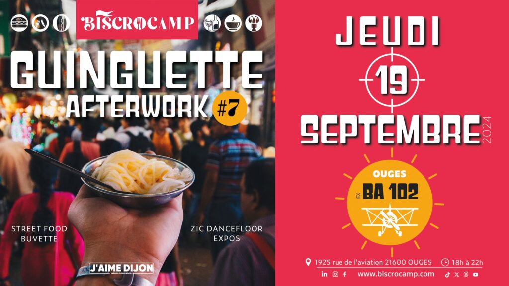 Guinguette Afterwork. Le Biscrocamp fête la der de l'été