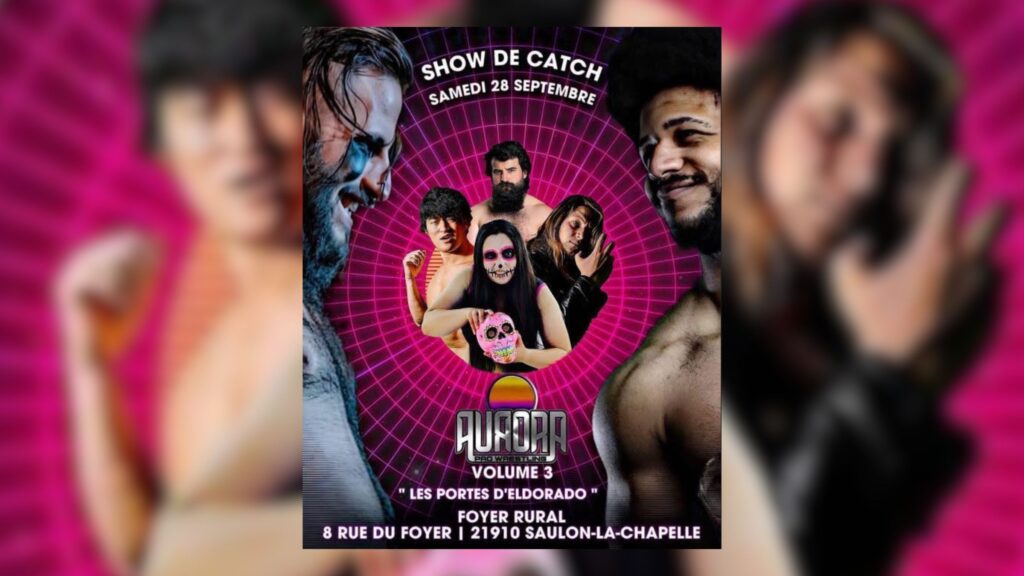 Un show de catch international près de Dijon