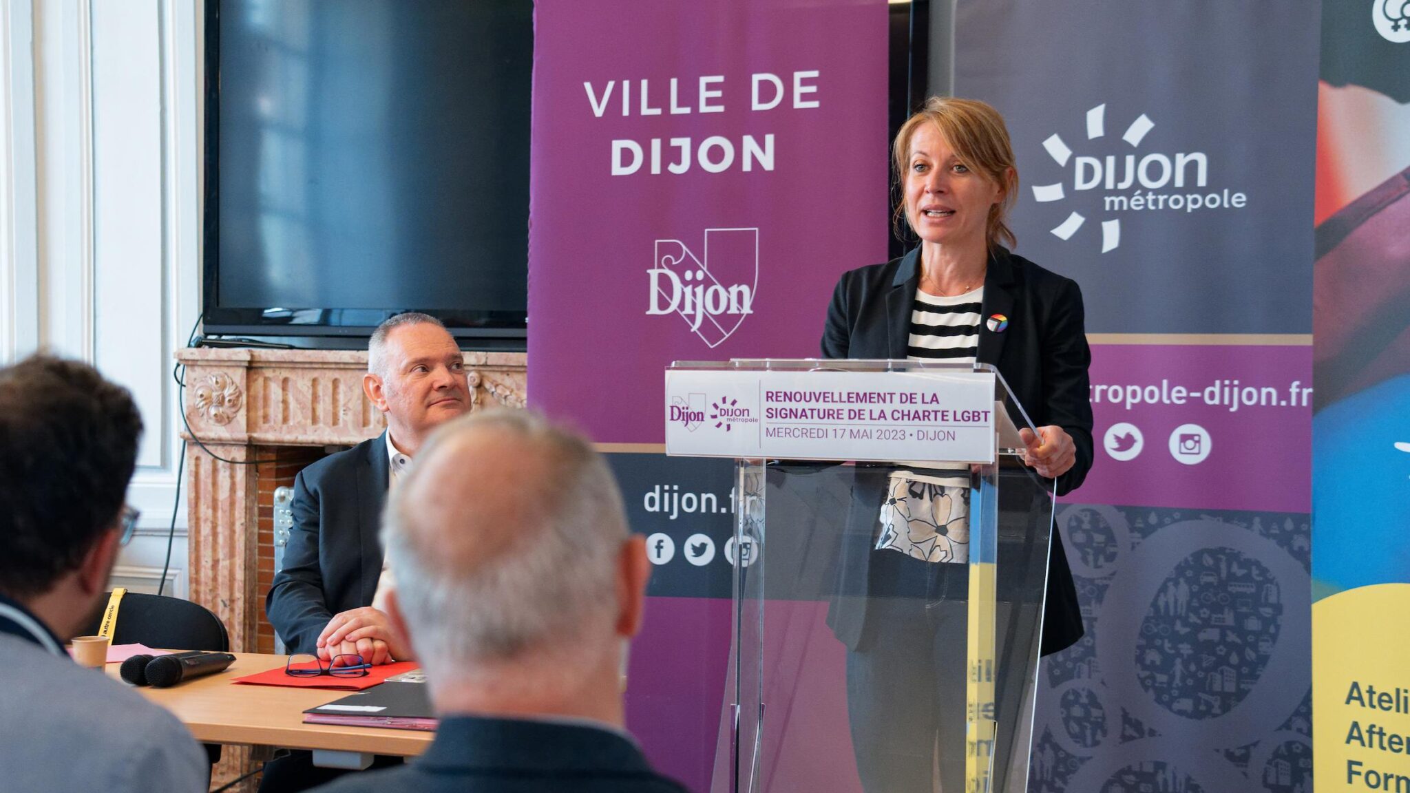 Nathalie Koenders élue 1ère vice-présidente de Dijon Métropole