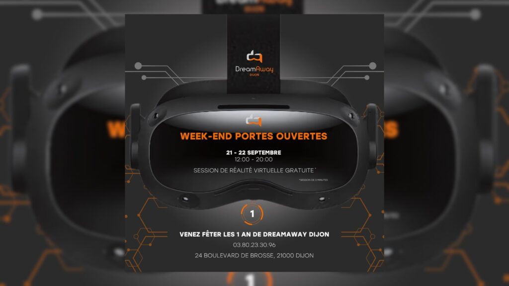 Testez la réalité virtuelle avec DreamAway Dijon ce dimanche
