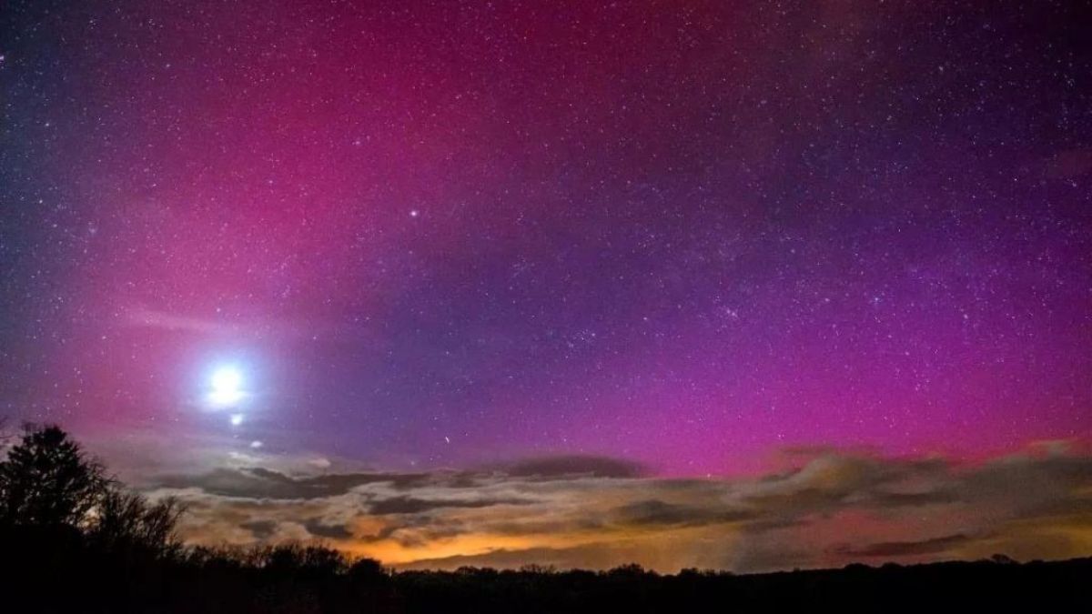 Une nuit haute en couleur : des aurores boréales en Côte-d'Or