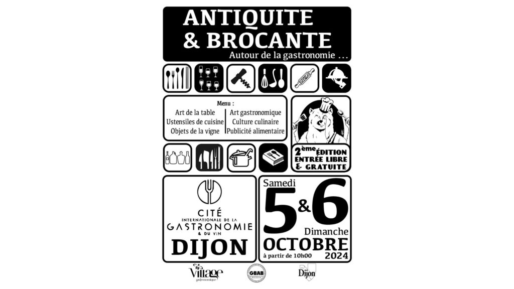 4ème brocante à la Cité de la Gastronomie
