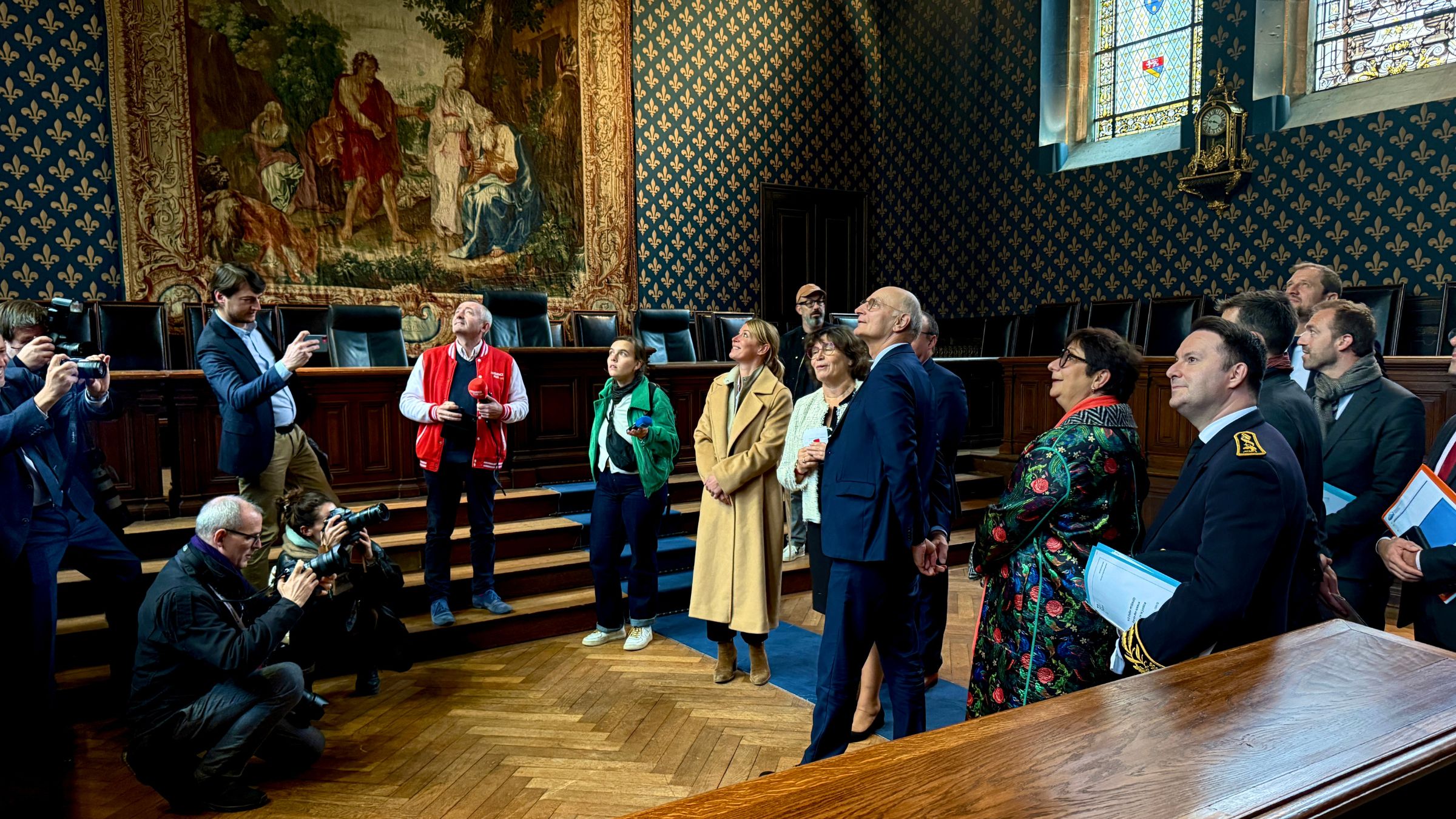 Le garde des Sceaux a inauguré le Palais de Justice du vieux Dijon