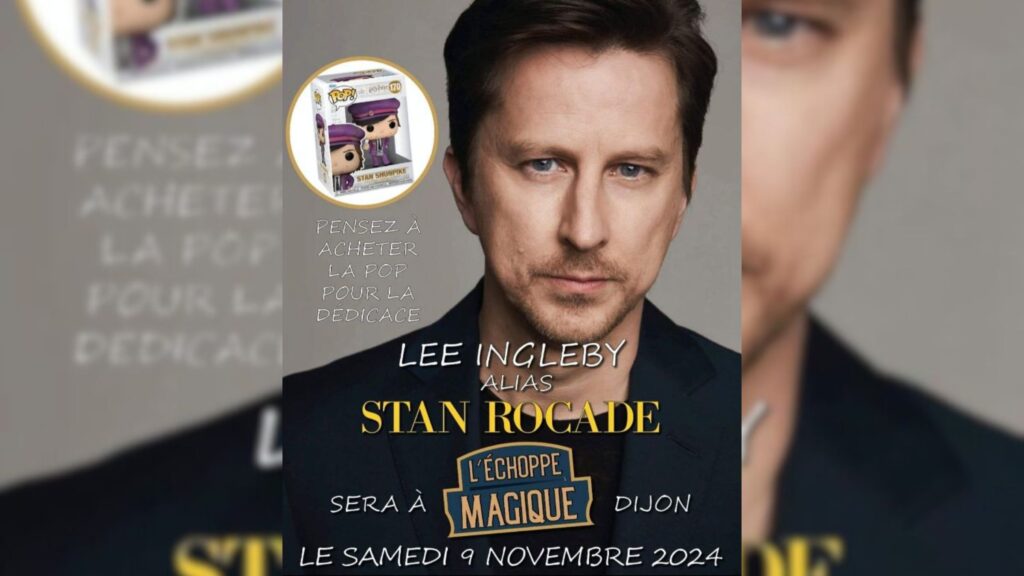 Samedi 9 novembre, un acteur d'Harry Potter sera à L’Échoppe Magique
